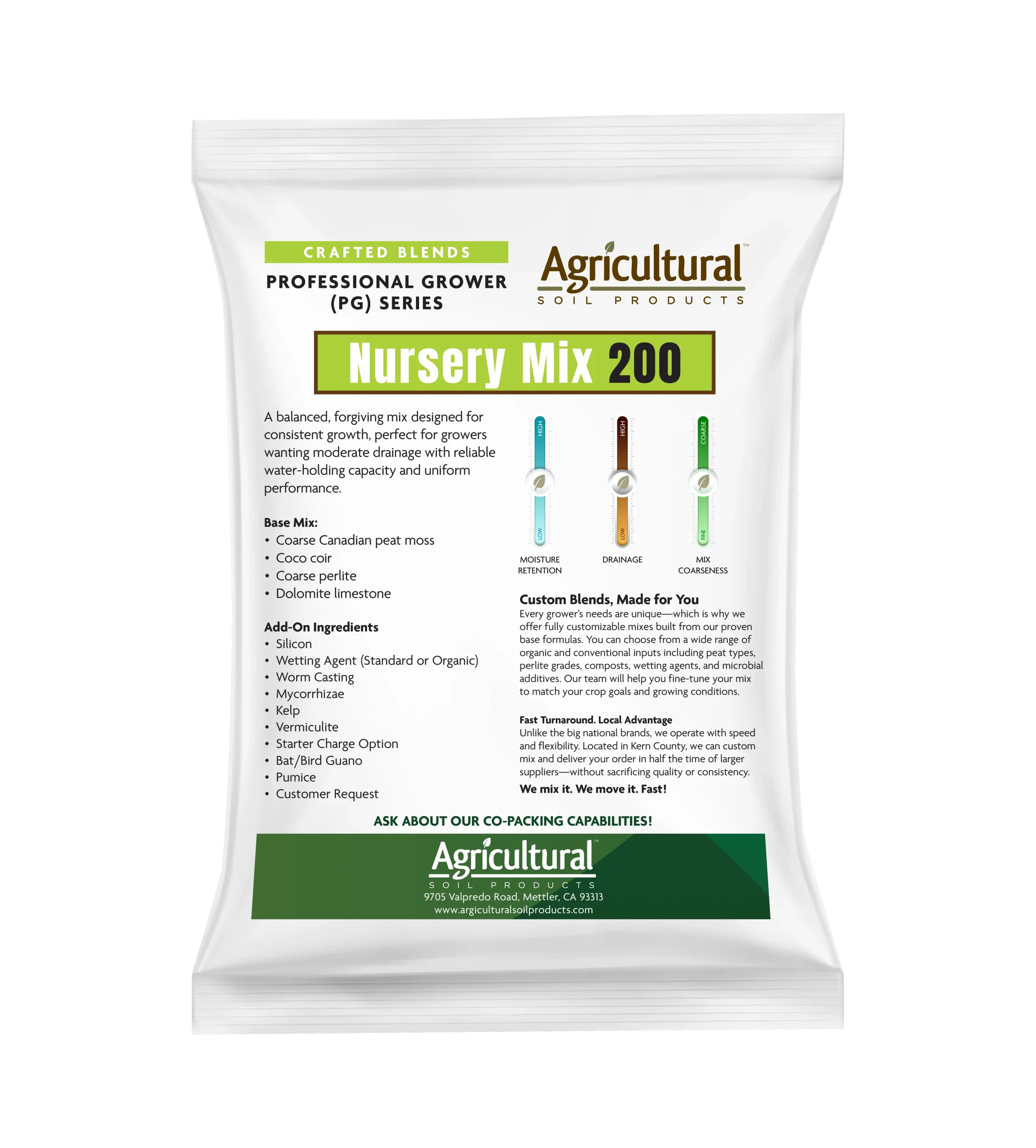 200 Series Nursery Mix Package